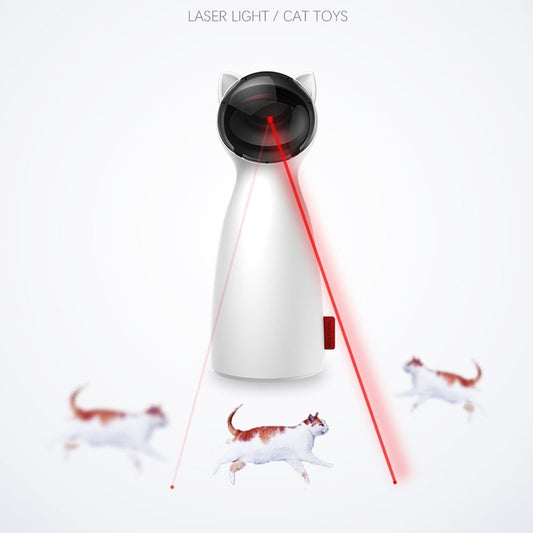 Smart Automatic Laser Toy for Cats – Interactive & Motion-Activated