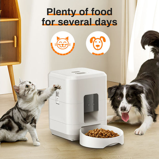 Smart WiFi Pet Feeder – 2L Automatic Dispenser with App Control